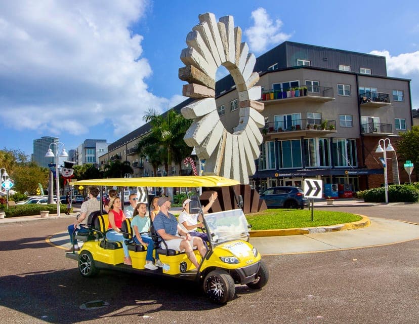 Downtown St. Pete Electric Golf-Cart Sightseeing Tour